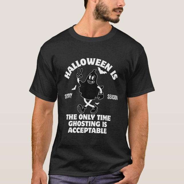 Halloween-Hosting T-Shirt (Vorderseite)