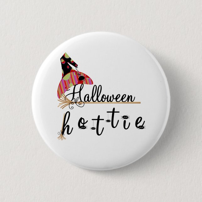 Halloween Hottie Button (Vorderseite)