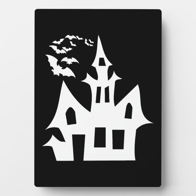 Halloween House Fotoplatte (Vorderseite)
