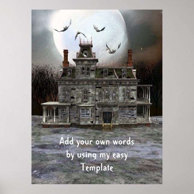 Halloween House Poster (Vorne)