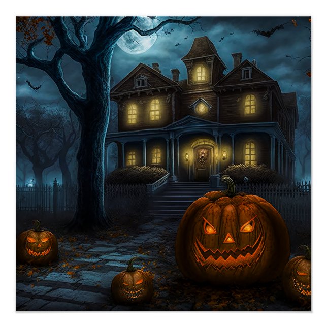 Halloween House Poster (Vorderseite)