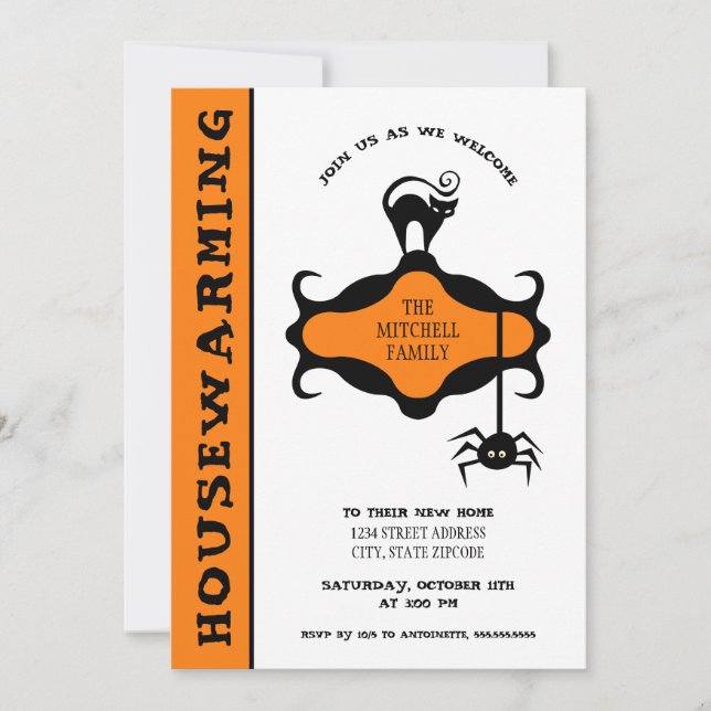 Halloween Housewarming-Party (Vorderseite)