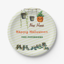 Halloween Housewarming Party Gremlin Shoes Pflanze Pappteller