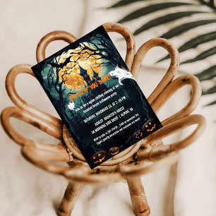 Halloween Housewarming Spuk House Neue Zuhause Einladung