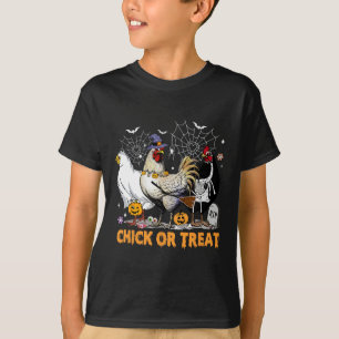 Halloween Hühnenkürbchen oder Leckerei Spooky Se T-Shirt