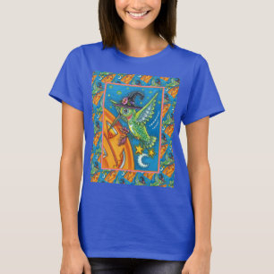 HALLOWEEN HUMMINGBIRD & KÜRBISLATERNE WHIMSY T-Shirt