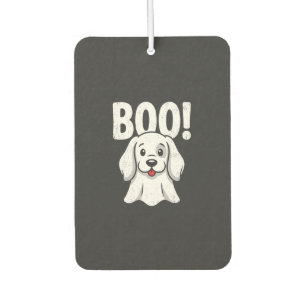 Halloween-Hund Boo Süßer Welpe Geist Design Autolufterfrischer