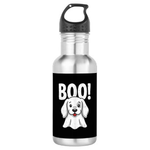Halloween-Hund Boo Süßer Welpe Geist Design Edelstahlflasche