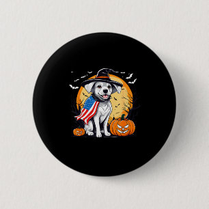 Halloween-Hund Button
