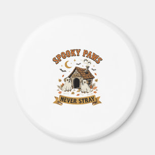 Halloween-Hund-Geisterpfoten Magnet