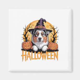 Halloween Hund Lover's Fun-Stimmung Kostüm für Par Magnet