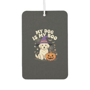 Halloween Hund Mein Hund ist mein Boo Autolufterfrischer