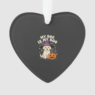 Halloween Hund Mein Hund ist mein Boo Ornament
