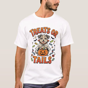 Halloween-Hund Süßigkeiten Unfug T-Shirt