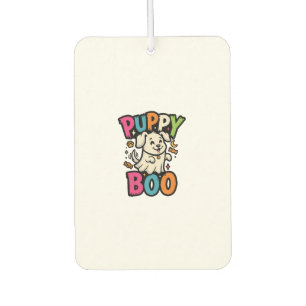 Halloween Hund Welpe Boo Autolufterfrischer
