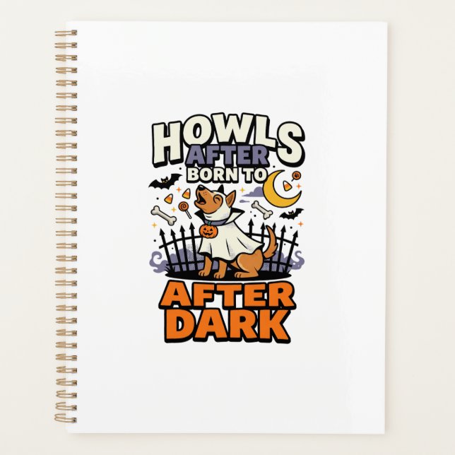 Halloween-Hunde-Boo-Crew (5) Planer (Vorderseite)