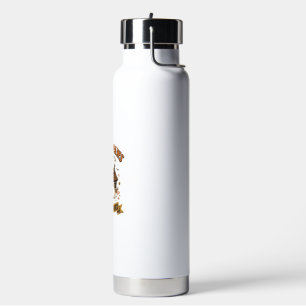 Halloween-Hunde-Geisterpfoten Trinkflasche