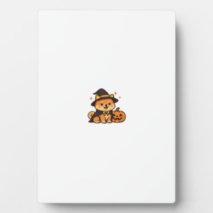Halloween Hunde Liebe � Kawaii Hund Art Classic T- Fotoplatte