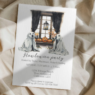 Halloween Hunde Themed Party Howloween Spaß Einladung