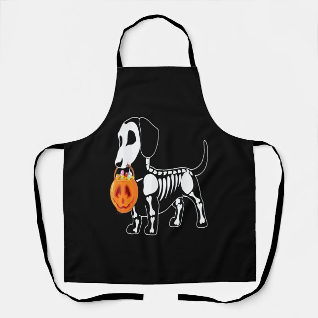Halloween-Hundekostüm Schürze (Vorderseite)