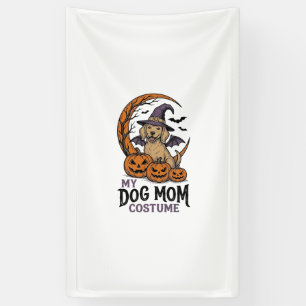 Halloween-Hundemutter-Shirt Hexen-Welpen-Kostüm Gr Banner