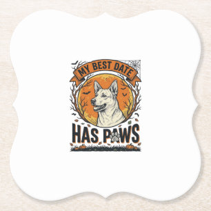 Halloween-Hundeshirt für stolze Haustierbesitzer Untersetzer