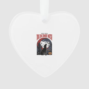 Halloween-Hundeshirt Zombie Patrol Design_1 Ornament
