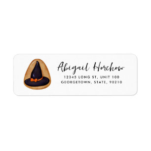 Halloween-Hut-Cookie anpassbar