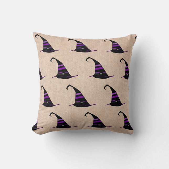 Halloween-Hut Kissen (Vorderseite)