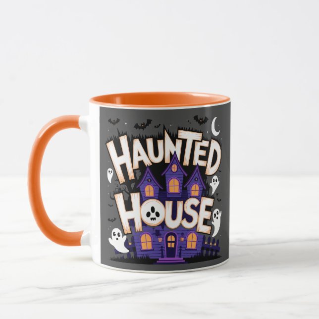 Halloween - Hütte Tasse (Links)
