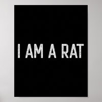 Halloween ich bin ein Ratten Fun Rats Liebhaber I