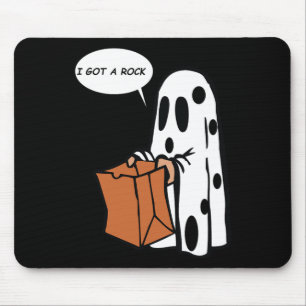 Halloween ich Got ein Rock Ghost Mousepad