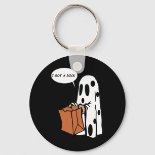 Halloween ich Got ein Rock Ghost Schlüsselanhänger