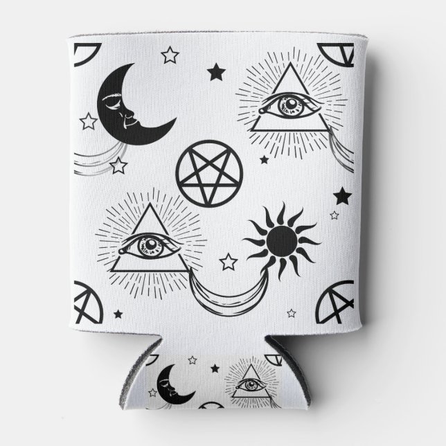 halloween illuminatauge dosenkühler (Vorderseite)