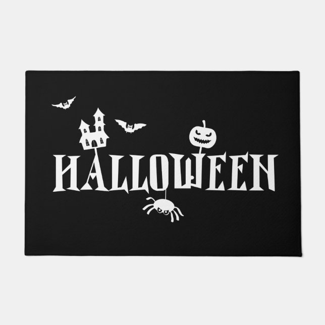 Halloween Illustratie  Deurmat Fußmatte (Vorderseite)
