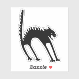 Halloween-Illustration Aufkleber