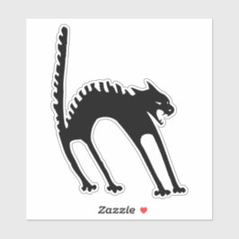 Halloween-Illustration Aufkleber