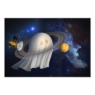 Halloween-Illustration eines Künstlers Fotodruck