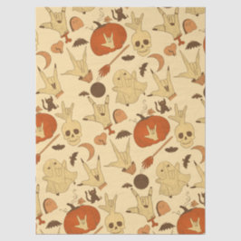 Halloween ILY - ASL Design Seidenpapier