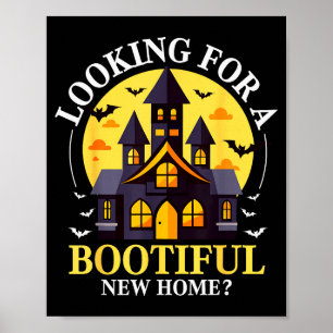 Halloween Immobilienmakler Lustiger Realtor Bootif Poster