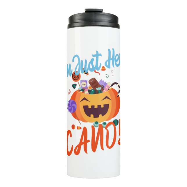 Halloween in einer Gelegenheit, wirklich kreativ z Thermosbecher (Vorderseite)