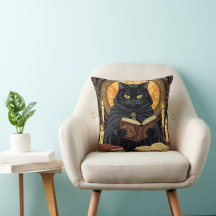 Halloween in Hardcover Eine Katze liest Bücher