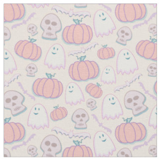 Halloween in Pastels Stoff