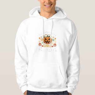 Halloween-Ingenieur-Kürbis-Vektor Hoodie