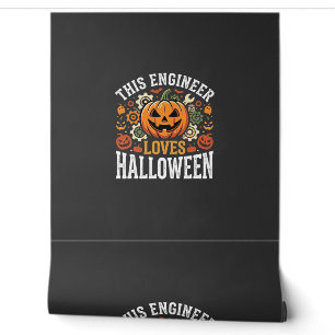 Halloween-Ingenieur-Kürbis-Vektor Tapete