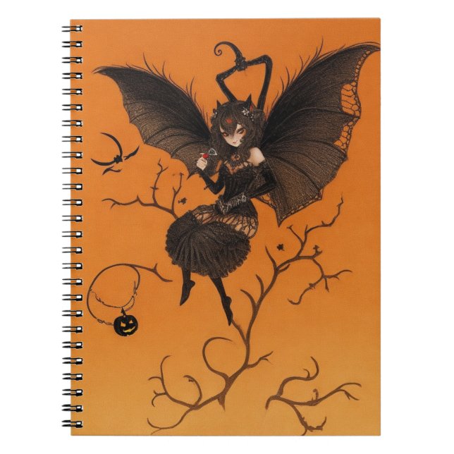 Halloween-InkantationsNotebook Notizblock (Vorderseite)