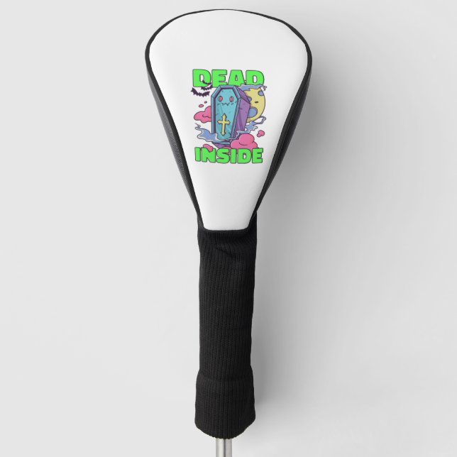 Halloween Inside Halloween Corpse Coffin Golf Headcover (Vorderseite)