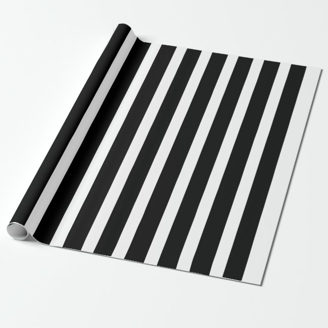 Halloween, Inspiriert in Schwarz/Weiß Geschenkpapier (Ungerollt)