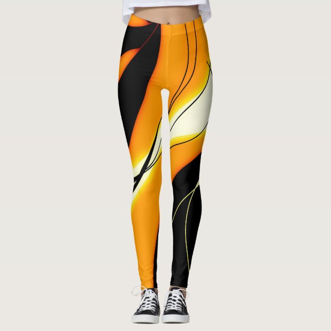 Halloween inspirierte leggings (Vorderseite)