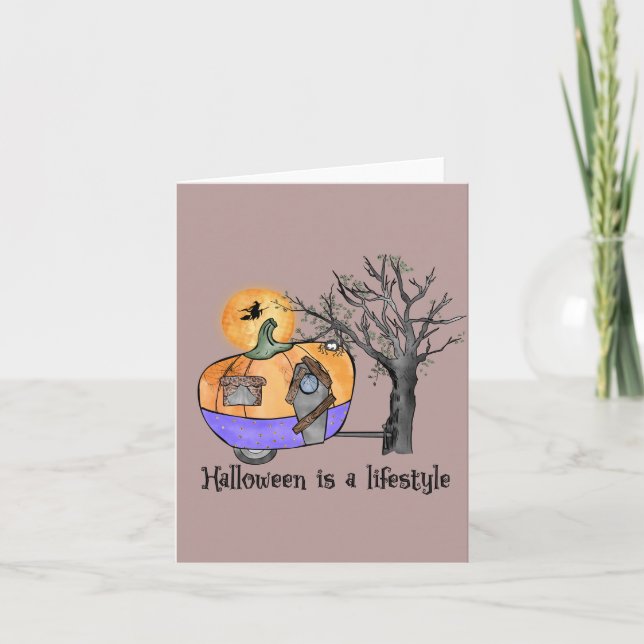 Halloween Is A Lifestyle | Camper | Trailer (Vorderseite)